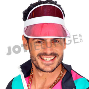 Alternative view of Sonnenvisier, 80er, pink