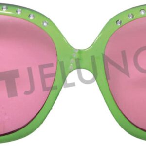 Brille, René, Diamant, grün