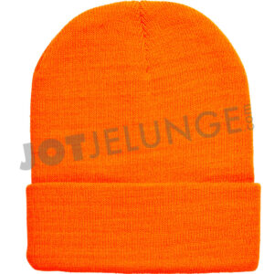 Alternative view of Beanie, Neon, orange
