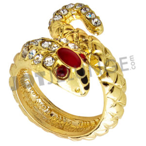 Alternative view of Ring, Schlange, gold