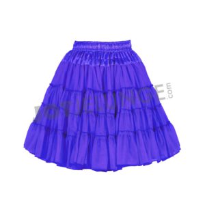 Rock, Petticoat 2-schichten, Gr. Uni, blau