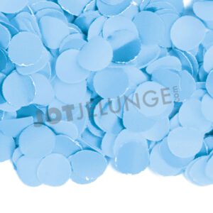 Konfetti, Uni, hellblau, 100 gr.
