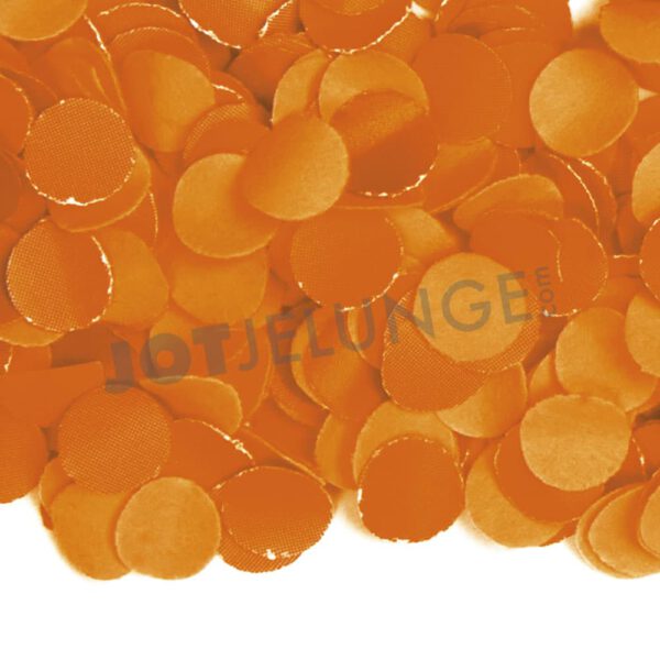 Konfetti, Uni, orange, 100 gr.