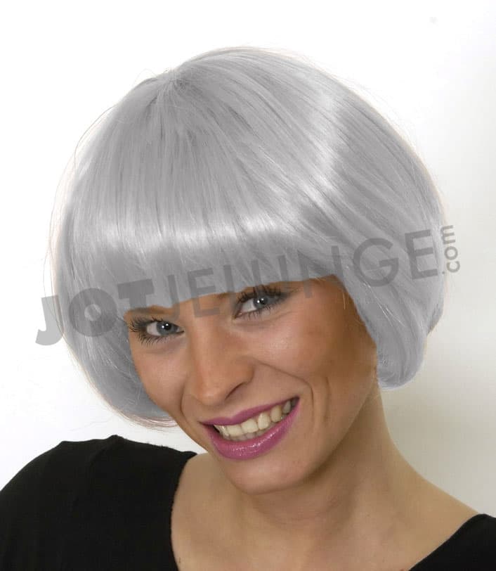 Perücke, Pigalle, silbergrau