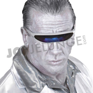 Alternative view of Brille, Robot, silber, verspiegelte Gläser