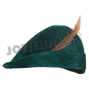 Alternative view of Mütze, Robin Hood mit Feder