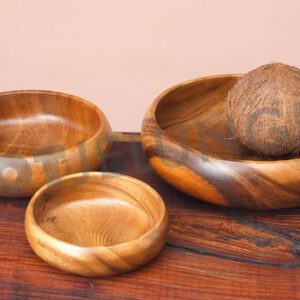 Schale, Holz, D 25,5 cm