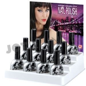 Alternative view of Nagellack, Glitter, silber