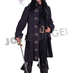 Alternative view of Mantel, Pirat, schwarz, Gr. XXL