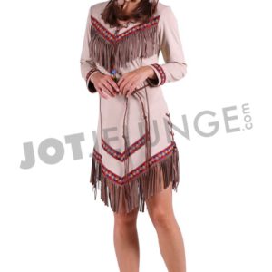 Alternative view of Native Americans, de Luxe, Schwarze Feder, braun, Gr. M