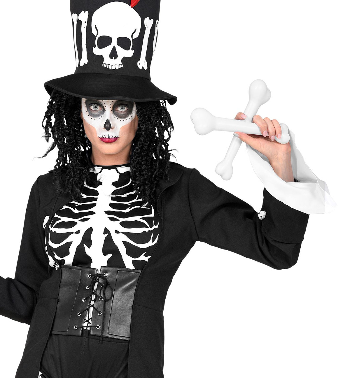 Knochen, 2 Stück, je 23 cm, weiß – Bild 2