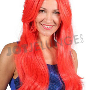 Perücke, Selina, de Luxe, rot