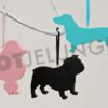 Hänger, Hund, 10 cm, 3 Sorten