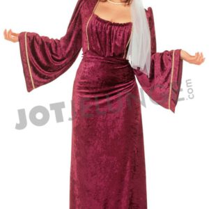 Kostüm, Giulietta, bordeaux/gold, Gr. 38/40