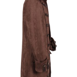 Alternative view of Jacke, Pirat, De Luxe Kunstleder, braun, Gr. S