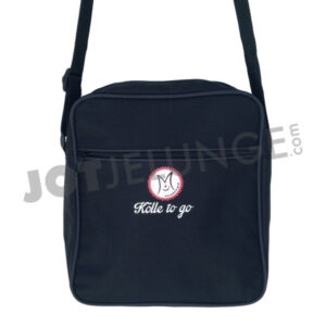 Tasche, Retro, Kölle to go, schwarz