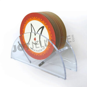 Alternative view of 30 Bierdeckel + Halter (Set)