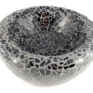 Alternative view of Schale, Mosaik, D 19 cm x 9 cm hoch, schwarz