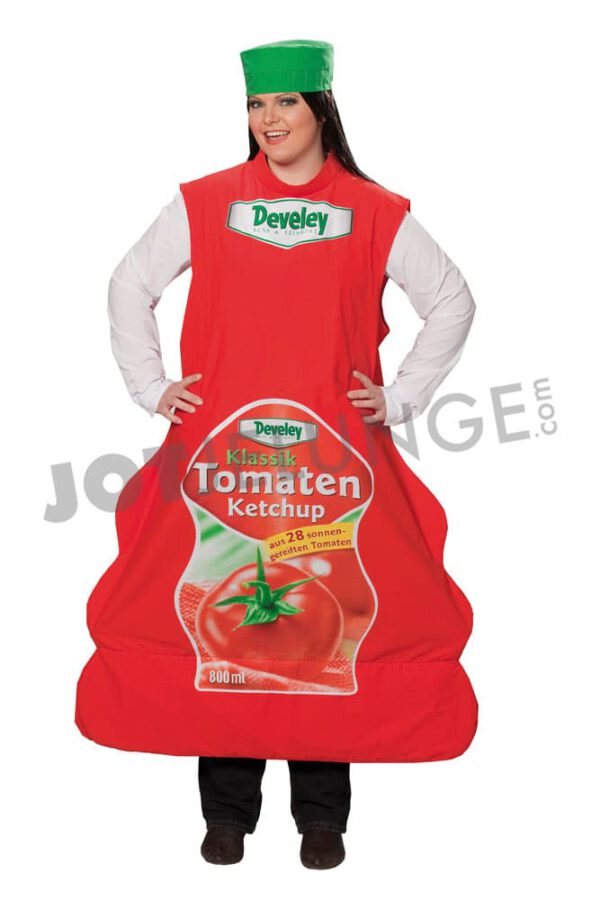 Kostüm, Ketchup, Gr. XL