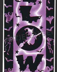 Alternative view of Banner, Hallween, metalic, 32 x 150 cm, lila oder orange