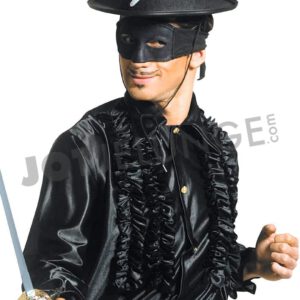 Alternative view of Domino, Zorro, schwarz, zum Binden