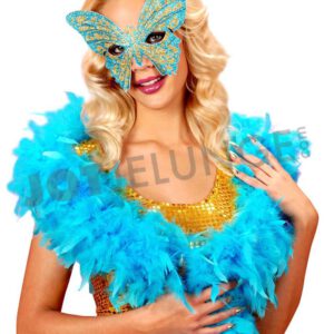 Alternative view of Domino, Schmetterling, Glitter, 6 versch. Farben