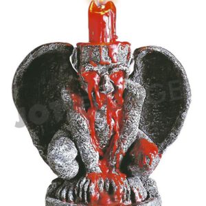 Kerzenhalter, Gargoyle, ca. 16 cm, incl. Kerze