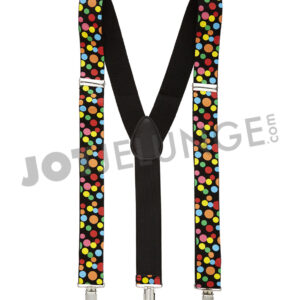 Alternative view of Hosenträger, Tupfen, bunt