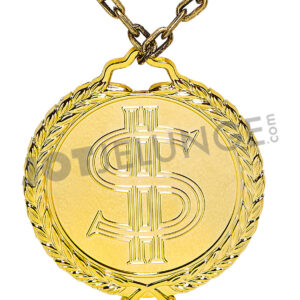 Alternative view of Kette, Hip Hop, gold, 58 cm