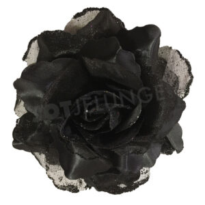 Alternative view of Rose mit Clip, schwarz, pink,oder rot