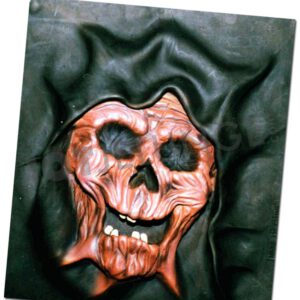 Wanddeko, Hexe, Latex, 29 x 26 cm