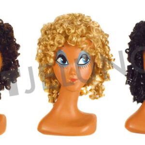 Alternative view of Perücke, Locken, 70er, braun, schwarz oder blond