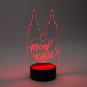 Alternative view of LED-Leuchte, Motiv 'Ming Kölle', Kölner Dom